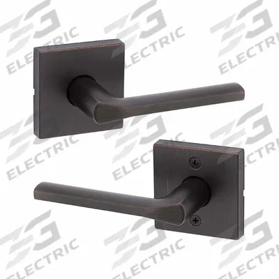 KWIKSET Door Lever Lockset: Passage Lever Locksets/Storeroom Lever Locksets, Bronze