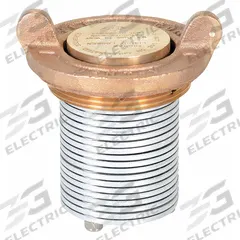 APPROVED VENDOR Pressure & Vacuum Relief Vent: Bronze, 5 psi Min Opening Pressure, 2 in Male NPT (MPN VENT-V). Key specifications — attr1187441: Vertical; attr1187442: Brass; attr1187443: Pressure & Vacuum Relief Vent; attr1187444: NPT; attr1187446: Bronze; attr1187449: Male; attr1187450: Flammable and Non-Flammable; attr1187452: Yes.