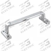 SUGATSUNE Pull Handle: Unthreaded Holes, Stainless Steel, Silver, M6 Screw Size, 1.024 in (MPN FT-280). Key specifications — Brand: SUGATSUNE; Projection Type: Non-Recessed; Material: Stainless Steel; Finish: Mirror; Color: Silver; Folding Type: Fixed; Mounting Type: Unthreaded Holes; Screw Size: M6.