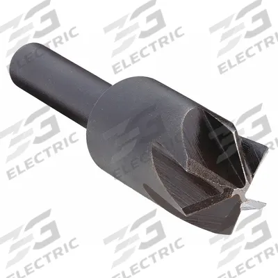 KEO Countersink: 120°, 6 Flute, 3/4 in Body Dia - Smooth-Finish Six-Flute Countersinks