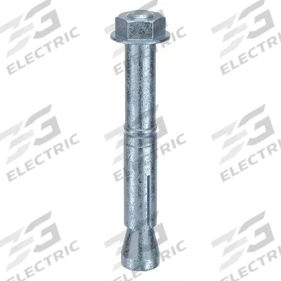 MKT FASTENING Wedge Anchor Stud: 80 mm Overall Lg, 12 mm Dia, M8 Thread Size, Steel, Steel - Steel Wedge Anchors