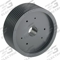 APPROVED VENDOR V-Belt Pulley: C200, 8 Groove, 20.4 in OD, Bushed Bore, J, For C/CX Belt Section (MPN 8C200J). Key specifications — Pulley Industry Number: C200; Pitch Diameter: 20 in (C); For Belt Section (broad, with similar types): C or CX.