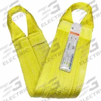 STREN-FLEX Web Sling: Type 8, Polyester, 1 Plies, 18 ft Sling Lg, 15 in Eye Lg, 1 Legs (MPN WB1-910P). Key specifications — Color: Yellow; Brand: STREN-FLEX; Sling Type: Type 8; Tag Type: Wear-Resistant Tag.