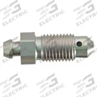 SUR&R Brake Bleeder Screw: Brake Bleeder Screw, 7/16"-20 Thread Size, Steel, 5 Pieces, 5 PK (MPN BB11). Key specifications — Material: Steel; Product Type: Brake Bleeder Screw; Thread Size: 7/16"-20; Brand: SUR&R; Color: Silver.