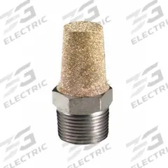 BONOMI MUFFLER: UNF, 5/16 in Hex Size, Bronze, 250 psig Max Op Pressure (MPN SBM-M). Key specifications — attr124412: BONOMI; attr124422: Bronze.