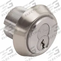BEST Lockset Cylinder: Mortise, Interchangeable Core, Chrome (MPN 1E74C123RP3626). Key specifications — Brand: BEST; Lock Assembly Type: Mortise; Cylinder Core Type: Interchangeable Core Cylinder; Includes: Set Screw; Number of Pins: 7.