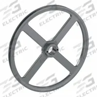 APPROVED VENDOR V-Belt Pulley: AK144, 1 Groove, 14.25 in OD, Bushed Bore, H/QT, Cast Iron (MPN AK144H). Key specifications — attr1318293: AK144; attr1318301: 13.66 in (3L); attr1318291: 4L, A, or AX.