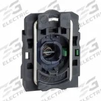 SCHNEIDER ELECTRIC Lamp Module and Contact Block: 22 mm Panel Mounting Size, 1NO, Incandescent (MPN ZB5AW061). Key specifications — Brand: SCHNEIDER; Compatible with Series: XB5; Includes Bulb: No Bulb Included; Lamp Module Voltage: ≤ 250V AC/DC.