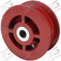 APPROVED VENDOR Track Wheel: 6 in Wheel Dia., 2 1/8 in Wheel Wd, 2,500 lb Load Capacity, Iron, Red (MPN WFT-62H-1). Key specifications — attr1099880: No; attr1099886: Red; attr1099891: APPROVED VENDOR.