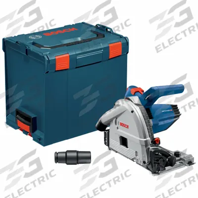 BOSCH Track Saw: 6 1/2 in Blade Dia., 2 1/4 in Max. Cutting Dp @ 0 Deg. - Corded Track Saws