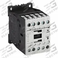 EATON IEC Magnetic Contactor: Non-Reversing, 3 Poles, 3NO Contacts, 7 A, 120V AC Coil (MPN XTCE007B01A). Key specifications — Brand: EATON; Integrated Surge Suppression: Yes.