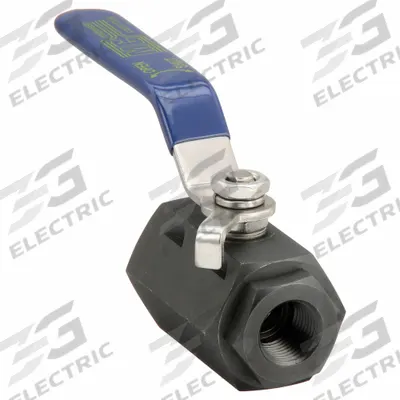 APPROVED VENDOR Manual Two-Way Ball Valve: 1/2 in, Carbon Steel, Straight, FNPT x FNPT - Carbon Steel Ball Valves