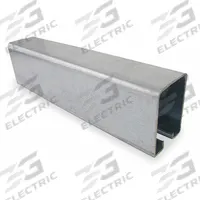 APPROVED VENDOR Track: 12 ft Lg, 1 31/32 in Wd, 2 7/16 in Ht, 450 lb Max Wt, Top/Bottom (MPN 4PE55). Key specifications — Product Type: Track; Brand: APPROVED VENDOR; Track Type: Top/Bottom.