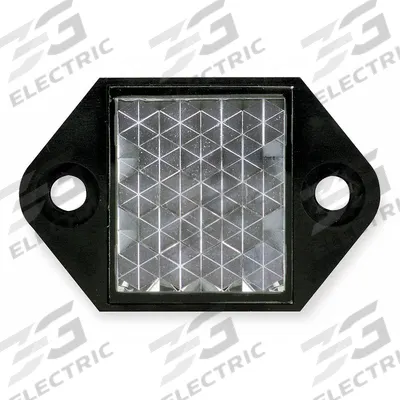 TELEMECANIQUE SENSORS Corner Cube Reflector: Non-Polarized, Rectangular, Acrylic - Rectangular Mountable Reflectors