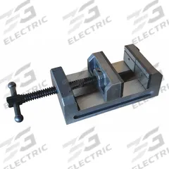 DAYTON Machine Vise: 6 in Jaw Face Wd, 6 in Max Jaw Opening, 2 in Throat Dp, Smooth Face (MPN 4TK04). Key specifications — Brand: DAYTON.