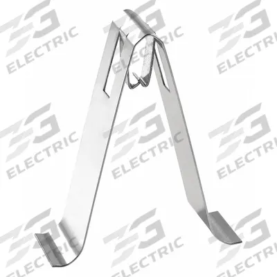 ARMSTRONG Ceiling Tile Hold Down Clips: Mfr Part # PMHDCA, 2 3/8 in Overall Lg - Clips & Fasteners for Ceiling Tile Framing