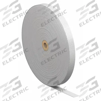 APPROVED VENDOR Plastic Strapping: 3,285 lb Break Strength, 330 ft Overall Lg, White - Woven Poly Cord Strapping