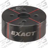 MILWAUKEE Knockout Die: 12 ga Sheet Metal Capacity (Steel), 3 in Nominal Size, Round, 49-16-2674. Key specifications — attr63418: 49-16-2674; attr63421: MILWAUKEE; attr63425: No; attr63427: Knockout Tools; attr63430: Mild Steel.