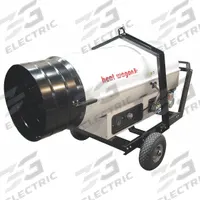 HEAT WAGON Portable Gas Ducted Tent and Remediation Heater: 250,000 BtuH Heating Capacity Output (MPN DG250). Key specifications — Manufacturer Part Number: DG250; Brand: HEAT WAGON; Key Features: Power Failure Indicator; Overall Dimensions - H x W x D: 36 in x 31 in x 45 in; Product Type: Portable Gas Ducted Tent and Remediation Heater.