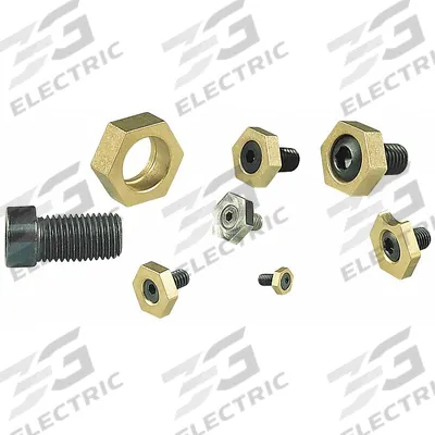MITEE-BITE PRODUCTS INC Fixture Clamp: Stainless Steel, Smooth Face, M8 Bolt - Hex-Edge Fixture Clamps