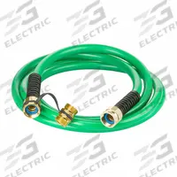 Garden Hose: PVC, 1/2 in Inside Dia., 10 ft Lg, 3/4 in FGHT x 3/4 in FGHT, Green (MPN CELUN12010). Key specifications — Temp. Range: 55° to 120°F; Hose Configuration: Coupled Assembly; Hose Fitting A Material: Aluminum; Brand: APPROVED VENDOR.
