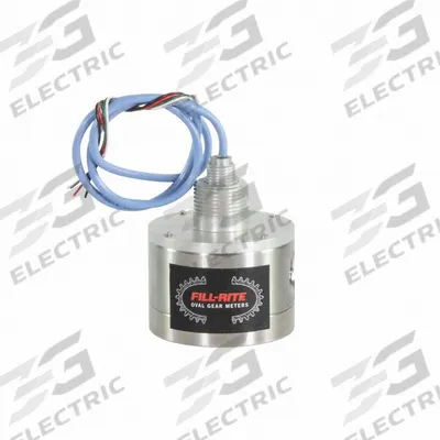 FILL-RITE Positive Displacement Flowmeter: Rotary Positive Displacement Meter, Inline - Custody Transfer Rated Oval Gear Flowmeters