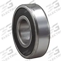 SKF Radial Ball Bearing: 6200, 10 mm Bore, Dbl Sealed, 30 mm OD, 9 mm Outer Ring Wd, Alloy Steel (MPN 6200 2RSNR JEM). Key specifications — System of Measurement: Metric; Bearing Industry Number: 6200.