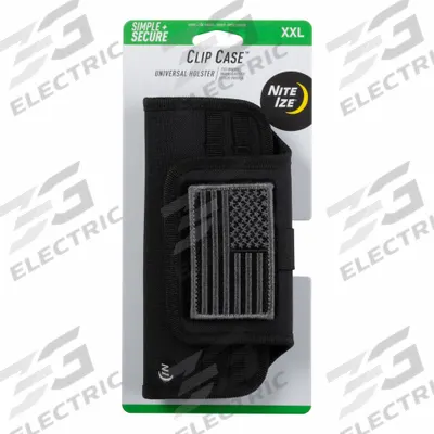 NITE IZE Cell Phone Holster: CCS2LUS-01-R3, Cell Phone Holster, Universal, Universal - Cases & Holders