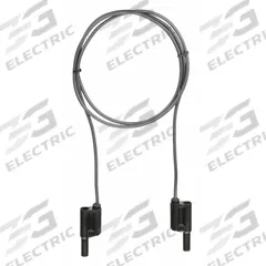 POMONA Test Leads: CAT III 1000V, Black Electrical Current Color, Banana Plug, 3 7/8 ft Lg, Silicone (MPN 6727-0). Key specifications — Brand: POMONA.