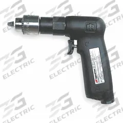 INGERSOLL RAND Air-Powered Drill: 1/4 in Chuck, Medium Duty, 2,800 RPM, 0.25 hp, Keyed (MPN 1AL1). Key specifications — attr1320790: INGERSOLL RAND.