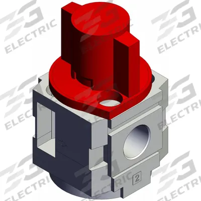 SMC Air Line Valve: 1/4 in NPT, 1/4 in NPT Outlet Size, 125 psi Max Op Pressure - SMC Compressed Air Line Pressure-Relief Lockout Valves for FRLs