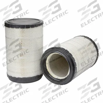 FLEETGUARD Automotive Air Filter: Round-Oval, Engine, Radial Seal, 10 7/32 in Outside Dia - Round/Oval Engine Air Filters