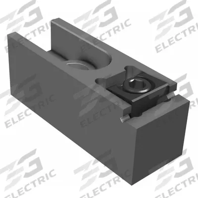 MITEE-BITE PRODUCTS INC Slotted Modular Pitbull Clamp: Steel, Knife Face - Slotted Modular Low-Profile Fixture Clamps
