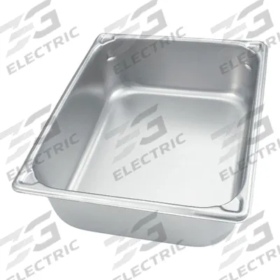 VOLLRATH Steam Table Pan: Full Size, Rectangular, 22 ga Gauge, 21 qt Capacity - Steam Table Pans