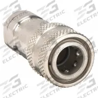 PARKER Hydraulic Quick Connect Hose Coupling: 1/8 in Coupling Size, 303 Stainless Steel, Female NPTF (MPN SH1-62). Key specifications — Thread Size: 1/8"-27; Brand: PARKER; Seal Material: Nitrile.