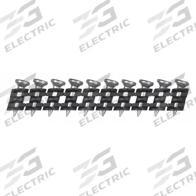 DEWALT Framing Nails,1/2" L,Zinc Plated,PK1000: Nails for Steel, Flat, Smooth - Collated Metal Connector Nails