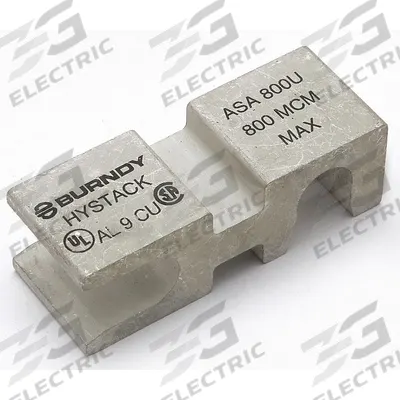 BURNDY Wire Connector: 1/0 AWG – 1000 kcmil Wire Size Range - Stacking Adapters