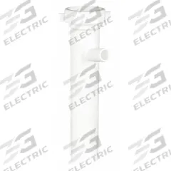 APPROVED VENDOR Tailpiece: Plastic, White, 1 1/2 in Nominal Pipe Size, 8 in Overall Lg, Slip (MPN 1PPA9). Key specifications — Includes: Nut and Washer; Brand: APPROVED VENDOR; Material: Plastic; Connection Type: Slip.
