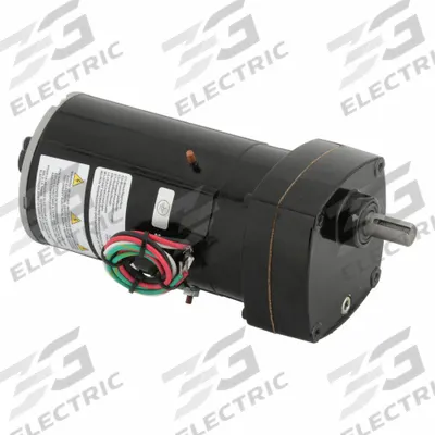 Dayton Gearmotor: Parallel, Single Output Shaft, PSC, TENV, 17 RPM, 100 in-lb Max Torque - Parallel Shaft AC Gearmotors