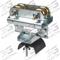GLEASON Festoon Intermediate Trolley: I-Beam, Flat, 1.25 in – 1.25 in, 5.5 in Overall Lg (MPN F-IT-S3/5.7). Key specifications — Compatible Cable Type: Flat; Trolley Wheel Material: Steel; Brand: GLEASON; Compatible I-Beam Size: S3 x 5.7; Compatible Track Type: I-Beam; Includes: (4) Ball Bearing Wheels; Material: Steel.