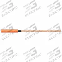 CHAINFLEX Motor Cable: 10 AWG, 1 Conductors, Order by the Foot, PVC Jacket, 600 V (MPN CF885-PE-60-01). Key specifications — Conductor Material: Copper; Conductor Configuration: Single; Minimum Bend Radius Factor - Fixed: 8 x OD; Minimum Bend Radius Factor - Flexible: 12 x OD; Includes Ground: Yes; Minimum Bend Radius Factor - E-Chain: 15 x OD; Resistance Properties: Flame Retardant; Standards: PV 3.10.7 Status 1992.