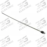 DAYTON Thermocouple Probe: -346°F to 2,193°F /-210°C to 1,200°C, Type J, Rounded Tip, 24 in Probe Lg (MPN 36GK70). Key specifications — attr1275752: 20 AWG; attr1275757: 24 in; attr1275763: ±1.1 % Below 293 °C, ±0.4 % Otherwise; attr1275765: 36GK70; attr1275769: DAYTON; attr1434700: Weld.