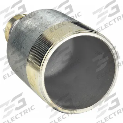 APPROVED VENDOR Metal Pipe Straight: 4 in x 2 in, Male NPT Threaded x Male NPT Threaded - Threaded High-Pressure Pipe Fittings