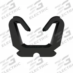 FAIRCHILD Edge Trim: Double Gripping Finger, 8 ft Overall Lg, EPDM Outer, 1/2 in Leg Lg (MPN 0636-8). Key specifications — Brand: FAIRCHILD; Color: Black; Outer Material: EPDM; Profile Shape: Double Gripping Finger; _Gripping Style: Double Tongue.