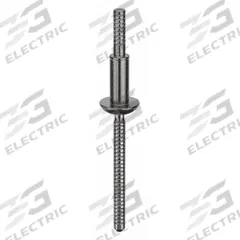 Blind Rivet,1.79 in L,0.1875 in dia,PK25: Inch, 1 51/64 in Overall Lg, 7/16 in Body Lg, Dome, 25 PK (MPN MBP-R6-M5-PKT). Key specifications — Brand: MAGNABULB.