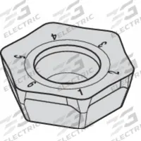 WIDIA Hexagon Milling Insert: HPGT225DZERLD, HPGT06T3DZERLD (MPN 5895784)