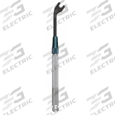 MOODY TOOL Open End Wrench: Alloy Steel, Black Oxide, 3.203125 mm Head Size, 3 in Overall Lg - Metric, Single End, Open End Wrenches with Interchangeable Handle