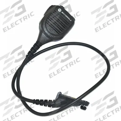 MOTOROLA Microphone: Fits Motorola, For XPR 6000 Series, 3.5 mm Jack, 30 in Cord - Motorola-Compatible Microphones & Speakers