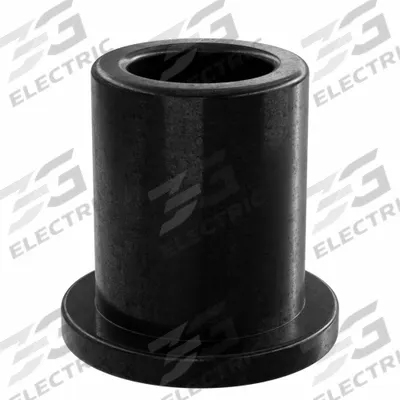 OILITE Flanged Sleeve Bearing: PEEK, 1/4 in Bore, 3/8 in OD, 1/2 in Overall Lg - Low-Friction Plastic Flanged Sleeve Bearings