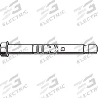 APPROVED VENDOR Sleeve Anchor: 3 in Overall Lg, 5/16 in Dia, 1/4" Thread Size, Steel, Hex, 50 PK (MPN U09100.031.0300). Key specifications — Brand: APPROVED VENDOR.